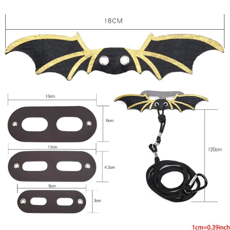 

Reptile Lizard Gecko Bearded Dragon Harness and Leash Adjustable Strap 85LA