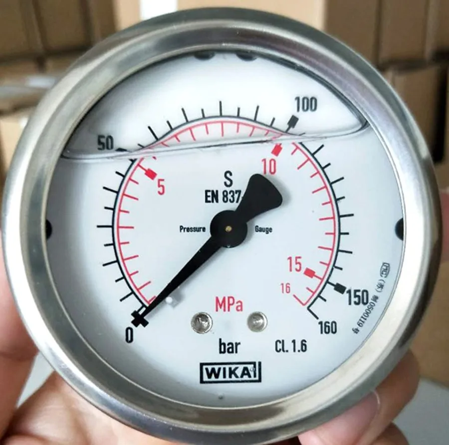 Подлинный Wika 111.12.063/213 53 осевой манометр G1/4 16 MPA 2000 PSI различные стержни версии 111 12