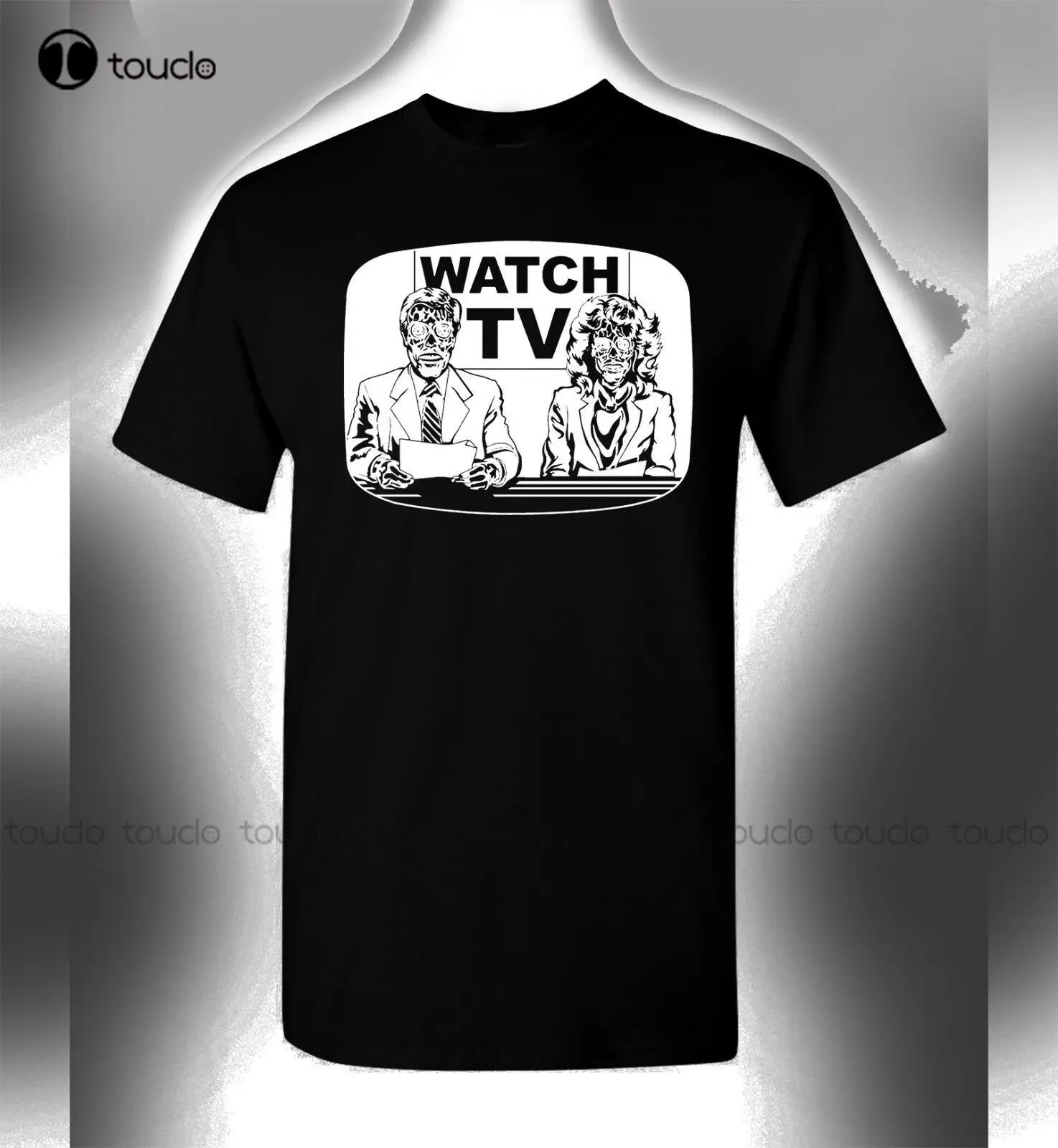 

New They Live T-Shirt Watch Tv John Carpenter Movie Cult Classic Gym Shirts Men Unisex Tee Shirts