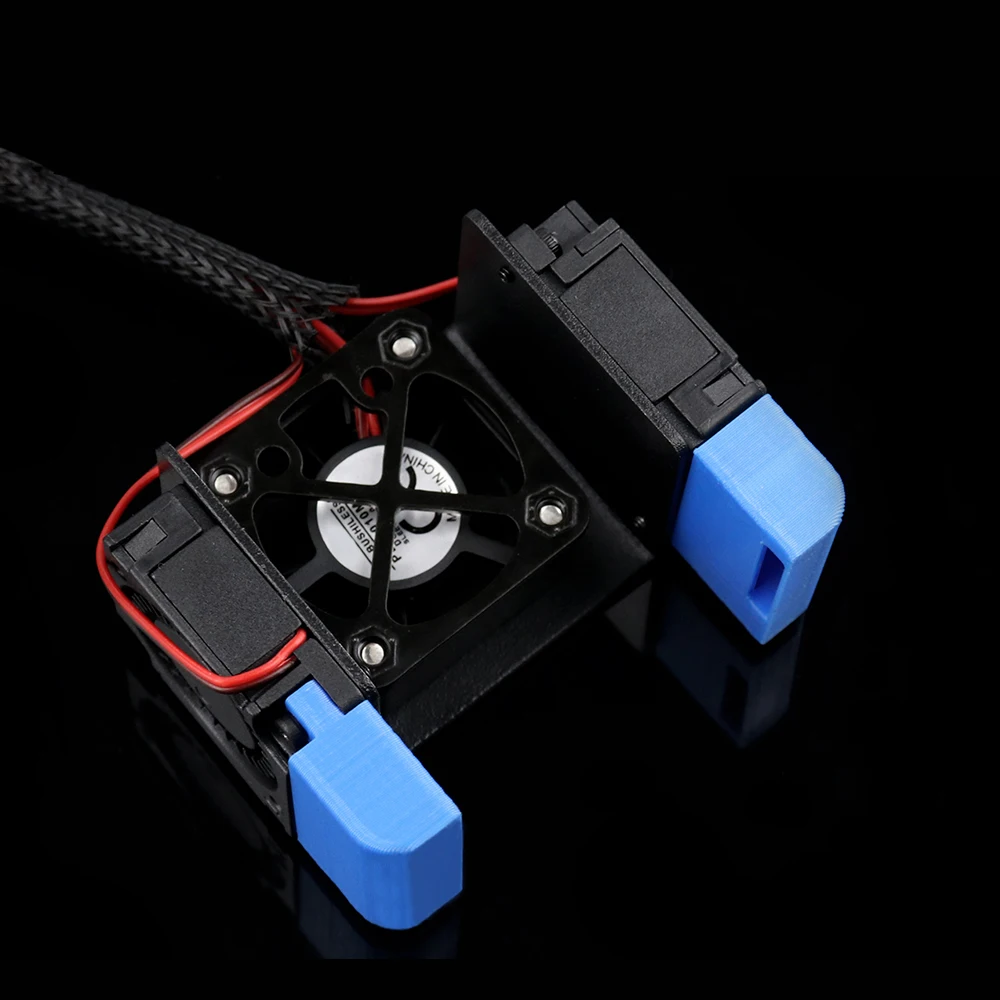 

12V/24V Cooling Fan Upgrade kit with Three Fans for CR10 Series Red Lizard Hotend Creality Ender3 Series extruder Hotend