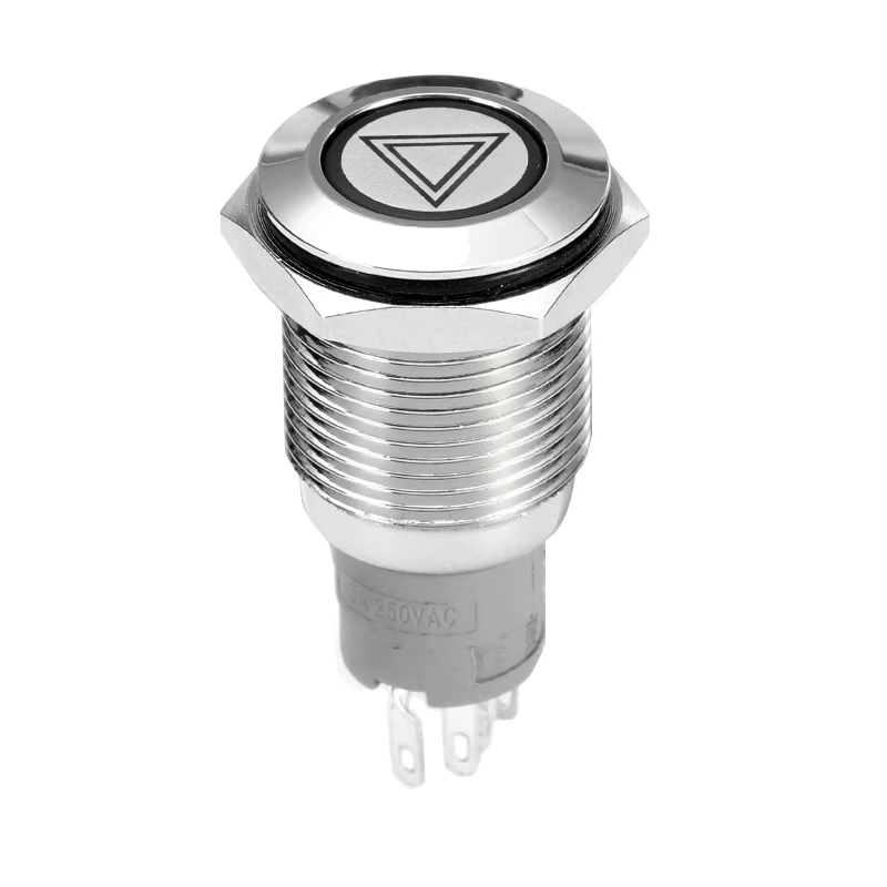 16 мм Автомобильный светодиодный самоблокирующийся из нержавеющей стали