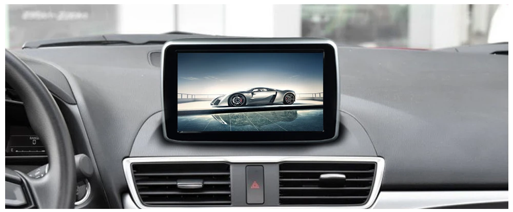 SINOSMART 4 ядра/8 ядерный процессор 2G Android 8,1 автомобильный gps-навигатор для Mazda 3 Axela-/Mazda 6 Atenza