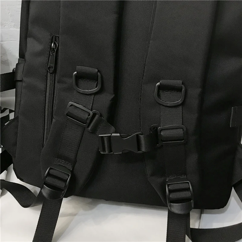 

Black Backpack New Trend Female Backpack Fashion Women Backpack Waterproof Large School Bag Teenage Girls Student Shoulder Bags