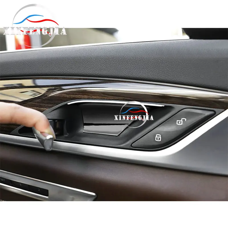 Для BMW 5 серии 6GT G32 G30 17-19 стальные внутренние дверные ручки Крышка чаши отделка |