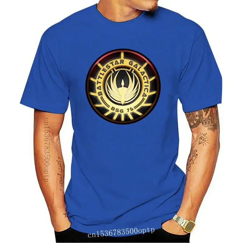 

New Battlestar Galactica logo T-shirt S-5XL Tee