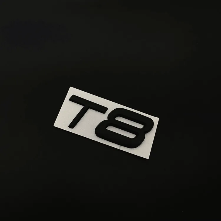 

Suitable for Black Modification of Volvo Polo Displacement Car Logo T8 Polo Rear Door Sticker