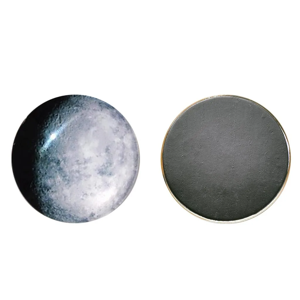 12 шт. магнитные наклейки на холодильник с изображением Вселенной Луны