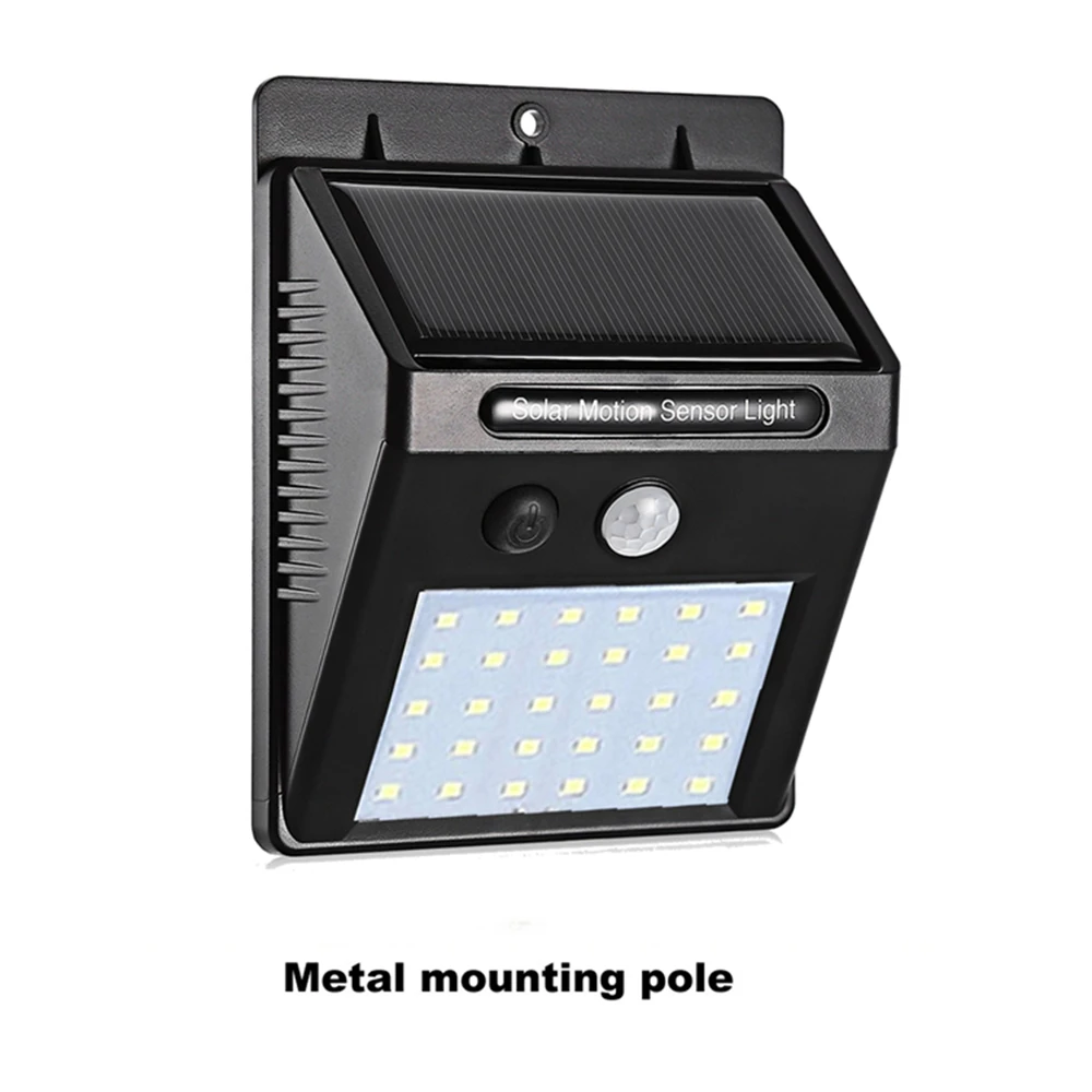 1-4pcs 30 LED Solar lamp Sensor solar Powered Panel Street Light Outdoor Garden Path Spot Wall Emergency Lamp luminaria ener | Лампы и