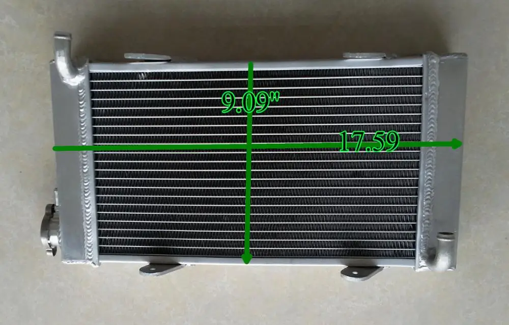 

50mm Radiator for Go Kart go-kart karting 17.6" x 9" x 2.1"