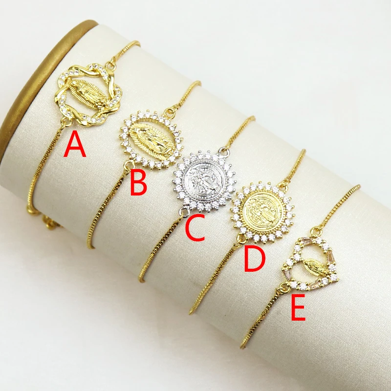 

10 шт., циркониевые бриллианты, ювелирные изделия, браслет-цепочка с покрытием из 18-каратного золота, циркониевый браслет, модные ювелирные и...