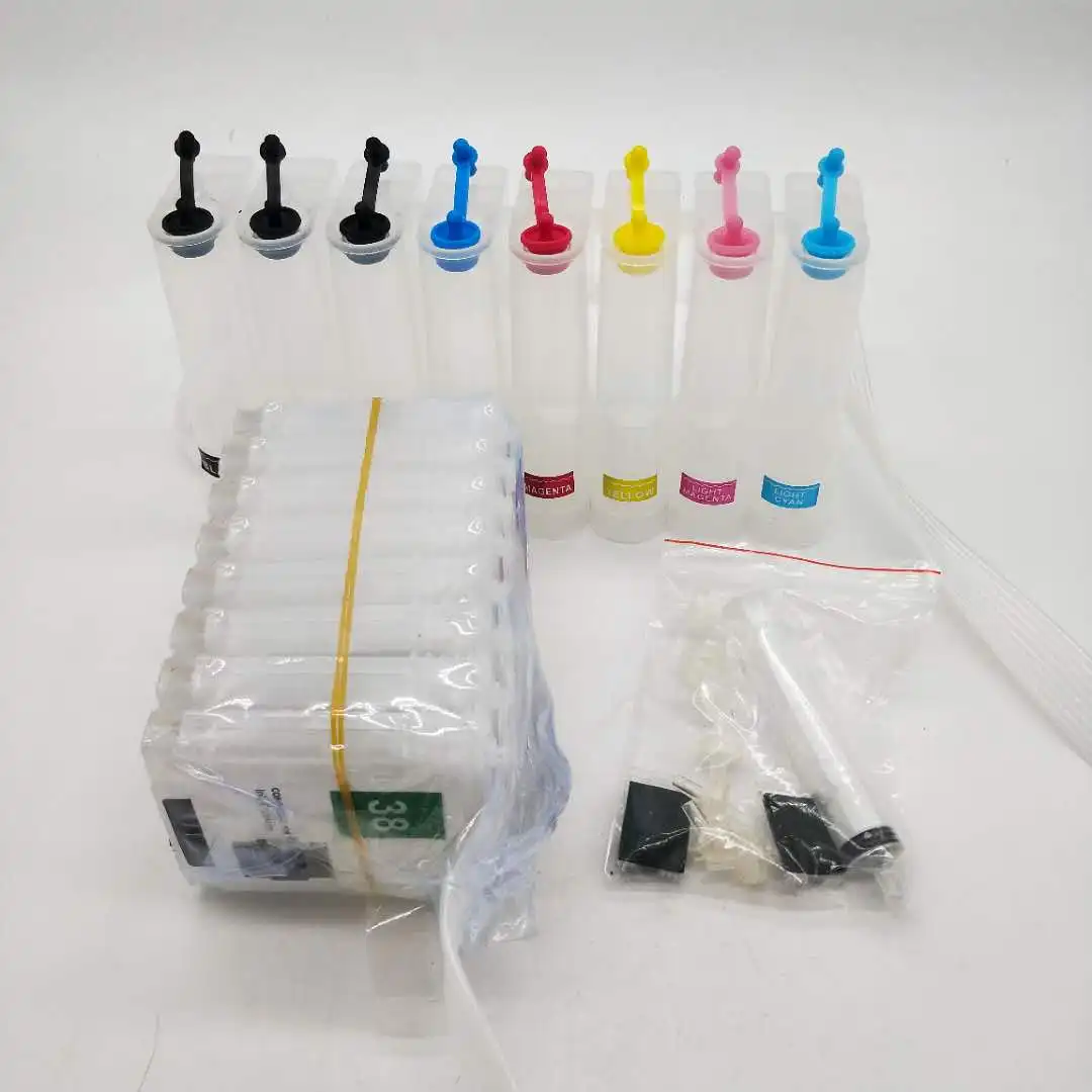 Запчасти CISS CIS Photosmart Pro B8850 B9180 B9180GP для принтеров HP 38 38|Чернильные картриджи| |
