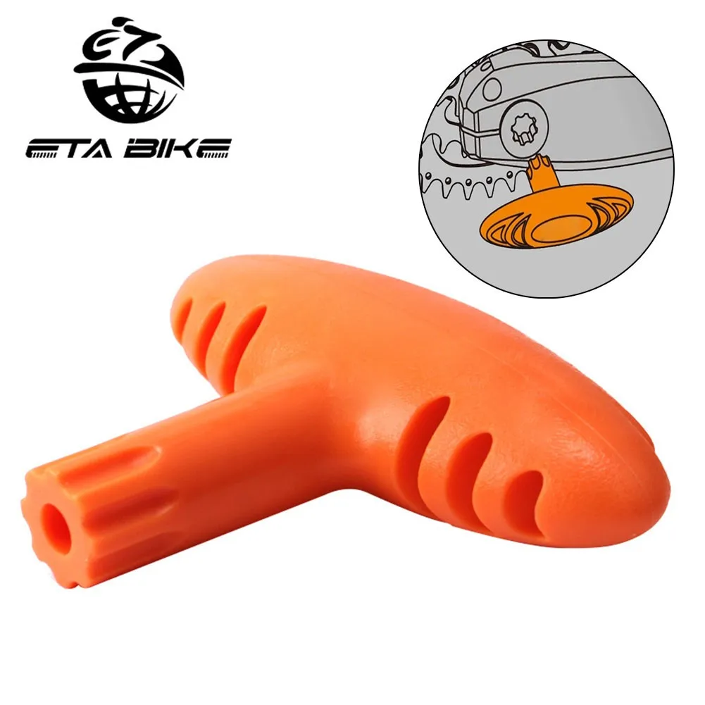 

MTB Bike Crank Cap Tensioning Installation Tool For SHIMAN0/Hollo-Wtech Bicycle Crankshaft Disassembly Wrench Cycling Spanner