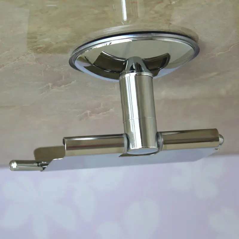 

Stainless Steel Toilet paper Holder Heavy Duty Suction Wall Mount Toilet Tissue Paper Holder Bathroom Paper Roll Holder