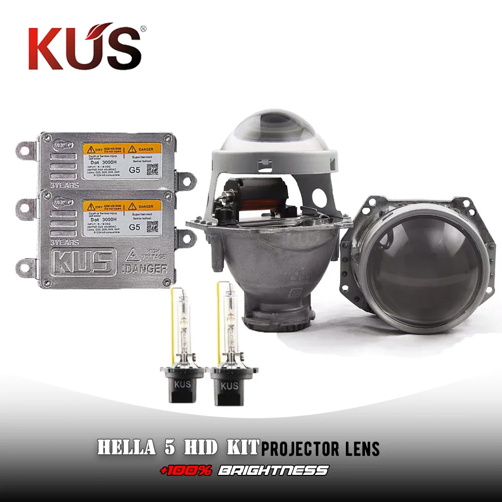 Ксеноновая линза для проектора hella 5 3 0 дюйма Биксеноновая металлический