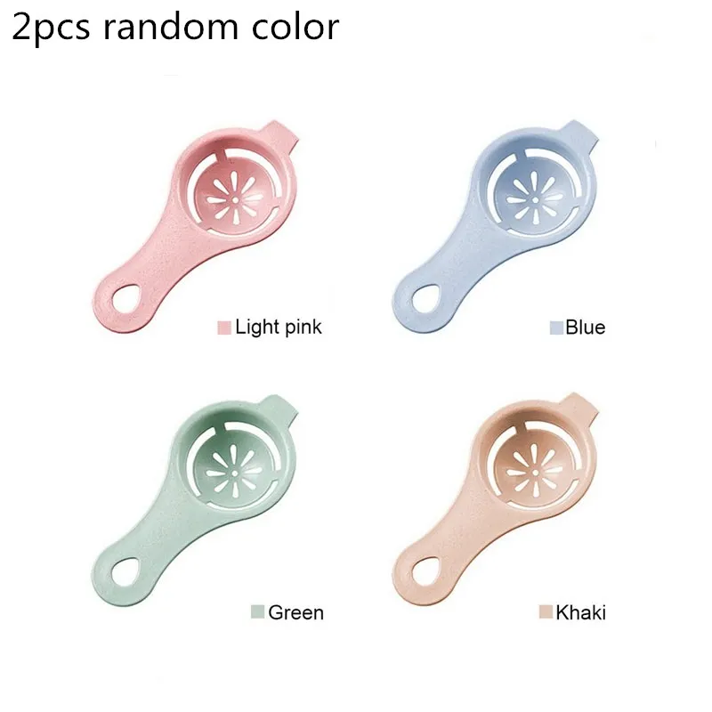 2pcs ramdom color Для удаления верхушки яйца резак из нержавеющей стали Яйцо разделывающий инструмент мягкого жесткого вареного яйца резак Гладкая круглая открывающаяся Подставка для яйца - Цвет: 2pcs ramdom color