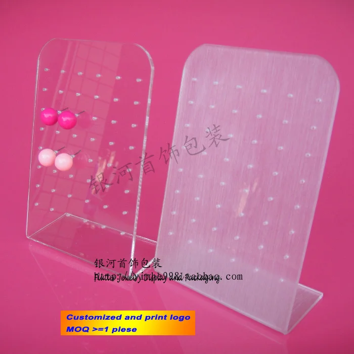 Подставка для сережек основа 48 отверстий 24 пары сережек|stand earrings|show rackstud earring holder |