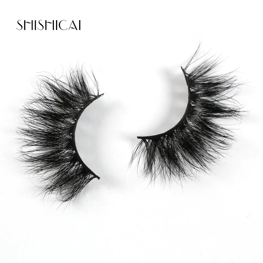 100% безжалостные 3D ресницы из натуральной норки толстые мягкие 25 мм норковые
