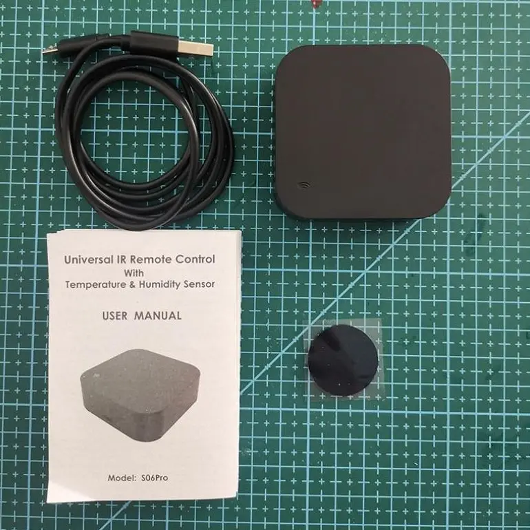 Умный Wi-Fi ИК-пульт дистанционного управления датчик температуры Tuya для