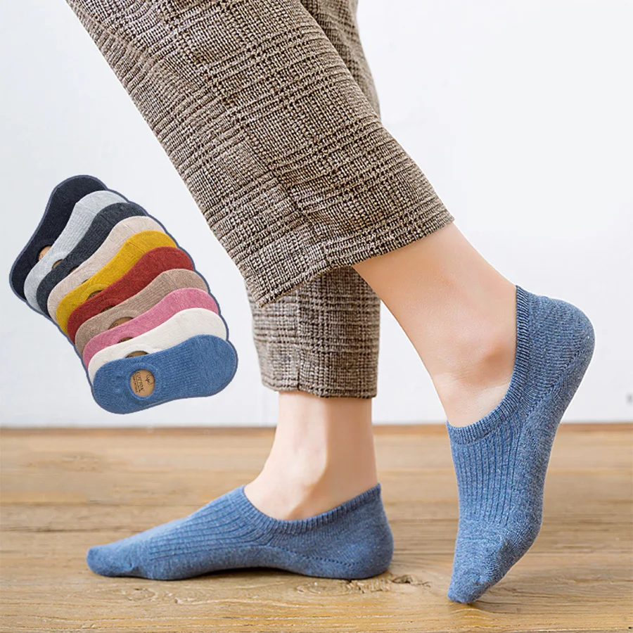 10 пар/лот хлопковые носки для женщин черные белые серые розовые красные