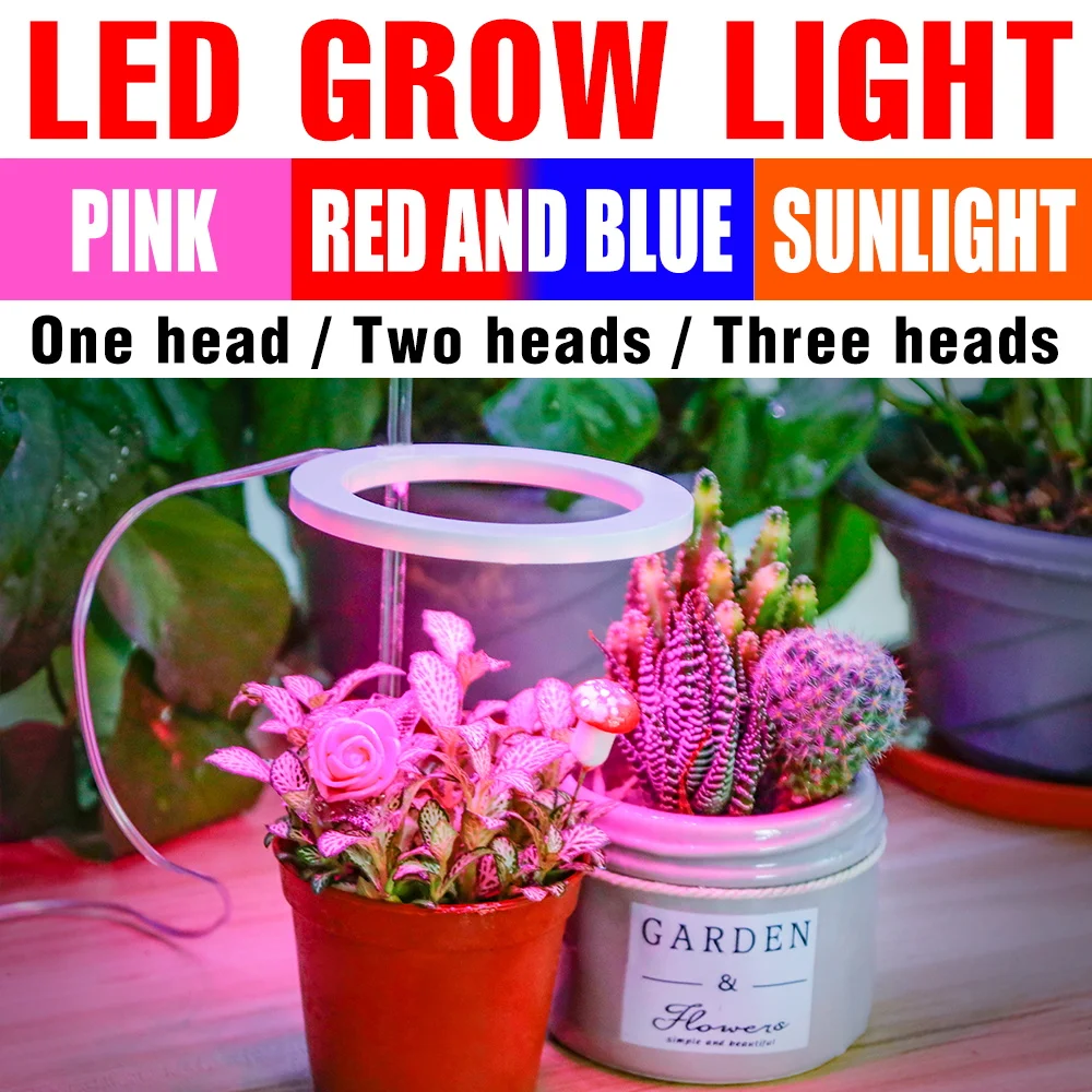 

LED Plants Lamp Full Spectrum Grow Light UV Phytolamp Greenhouse Hydroponics LED Growing Light Bulb For Flower Seeds Seedlings