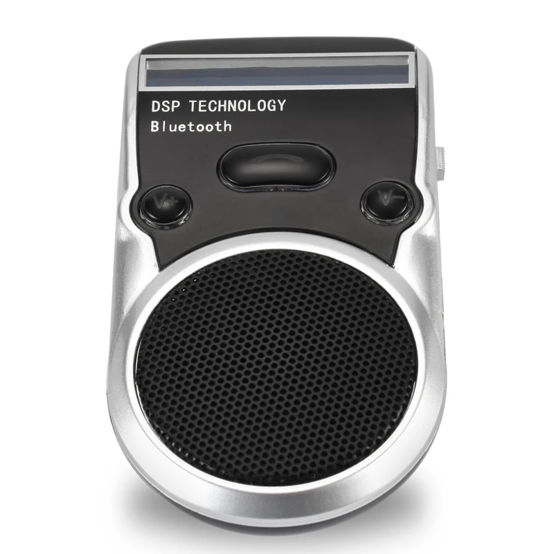 Solar Power Lcd Car Bluetooth Handsfree Kit Hands Free Adapter Aux Receiver Speakerphone For Mobile Phone Cigarette Li | Автомобили и