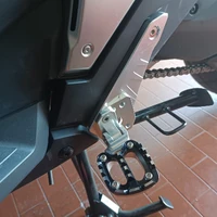 xadv750 footrests passenger footpegs for honda xadv x adv 750 xadv750 2021 rear pedal foot stand folding footrest aluminum cnc