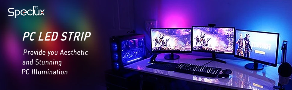 50 см RGB радужная полоса светильник адресуемый Магнитный Расширенный светодиодный программное обеспечение для ASUS MSI Mystic Sync/ASROCK PC чехол для компьютера