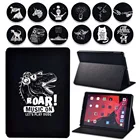 Чехол для планшета Apple Ipad 8 2020 8-го поколения, 10,2 дюйма, из искусственной кожи, пыленепроницаемый складной защитный чехол + стилус