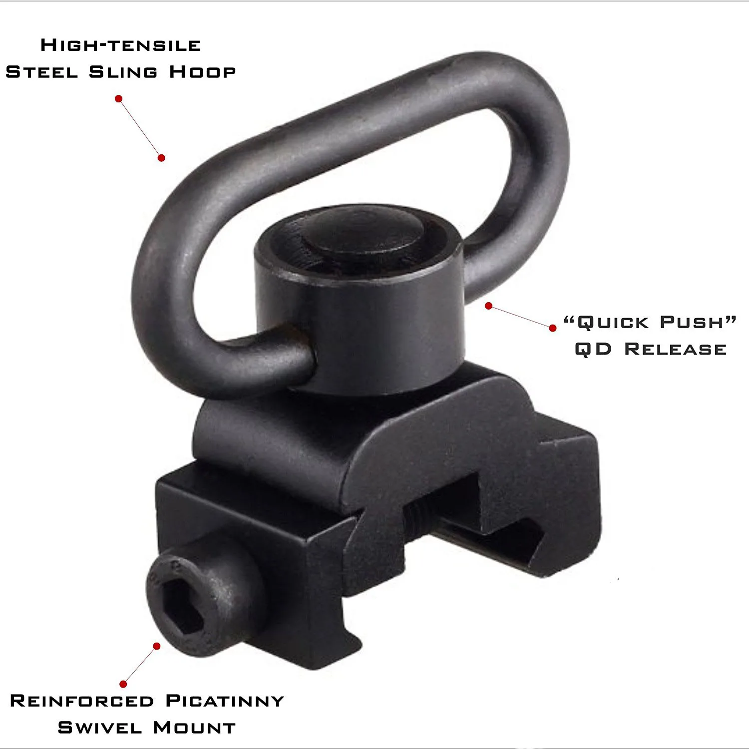 QD Release Picatinny / Weaver Sling Mount-две точки и традиционные Стропы... опыт легендарного