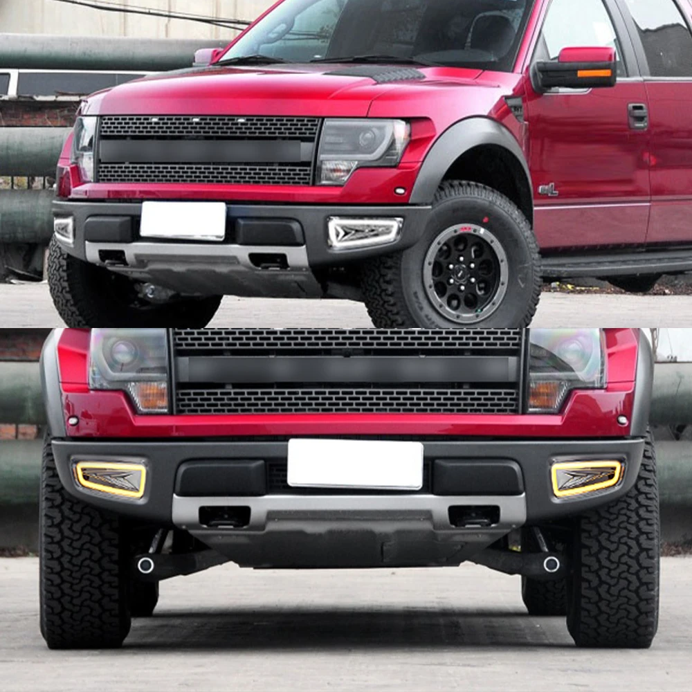 CSCSNL 2 шт. для Ford Raptor F150 2010 2012 2013 2014 2015 светодиодный ные дневные ходовые огни