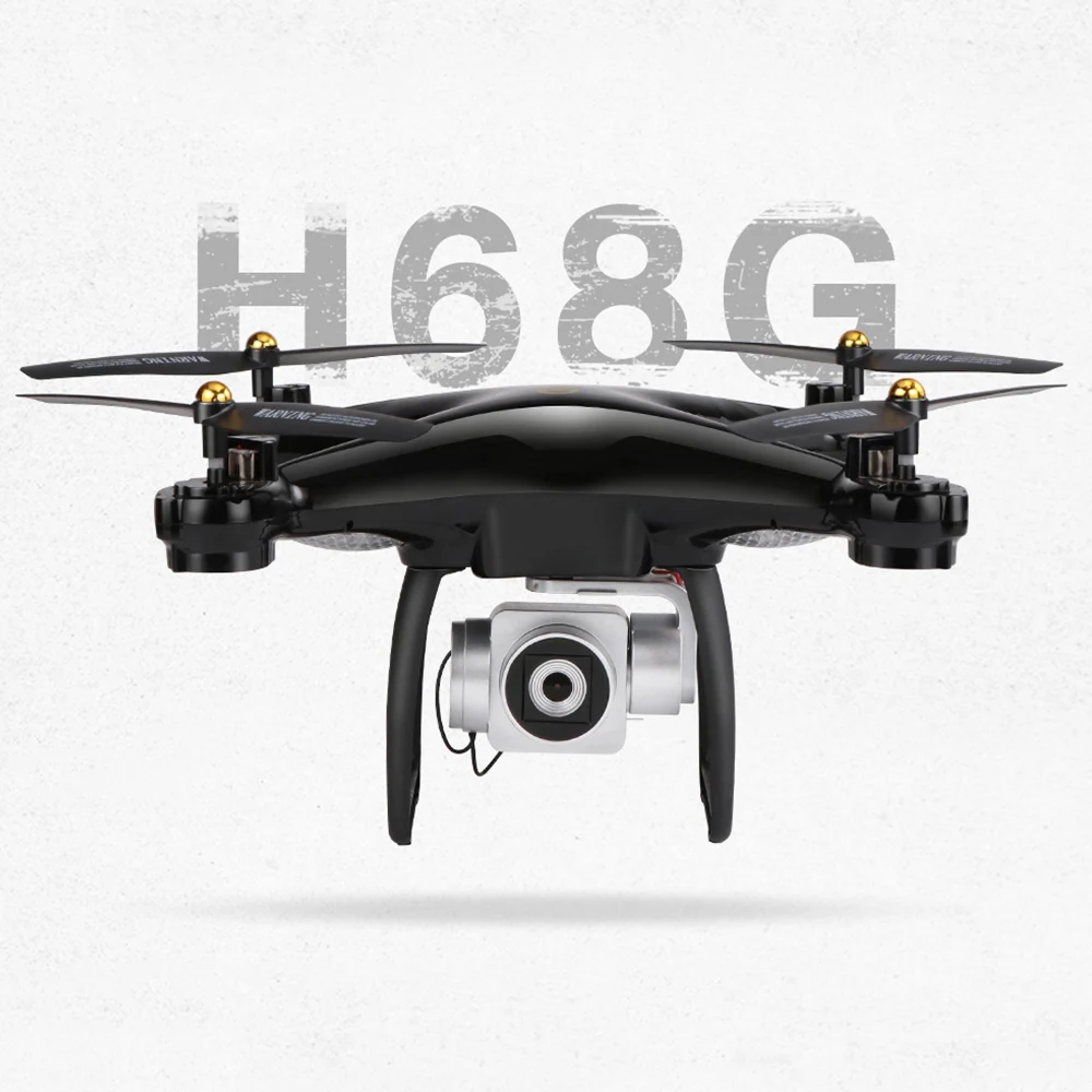 JJR/C H68 720P HD камера Дрон селфи Wifi FPV удержание высоты RC Квадрокоптер Дроны для