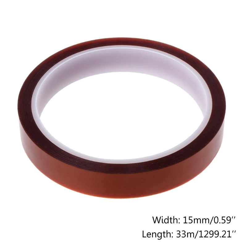 

203F 15mmx33M Polyimide Polymer Film Tape High Temperature Resistant Insulation Tape