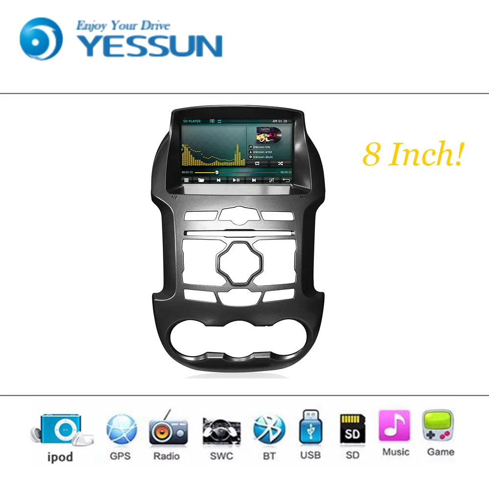 Автомобильный DVD плеер Android Wince система для Ford Ranger Авторадио автомобильное радио