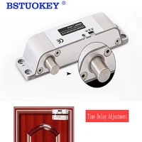 electric mortise lock dc 12v fail safe nc electric drop bolt door lock access control security lock time delay 0369