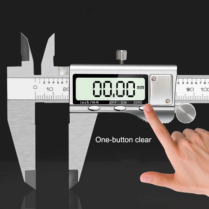Цифровой электронный углеродное волокно 150 мм штангенциркуль Калибр скользящий
