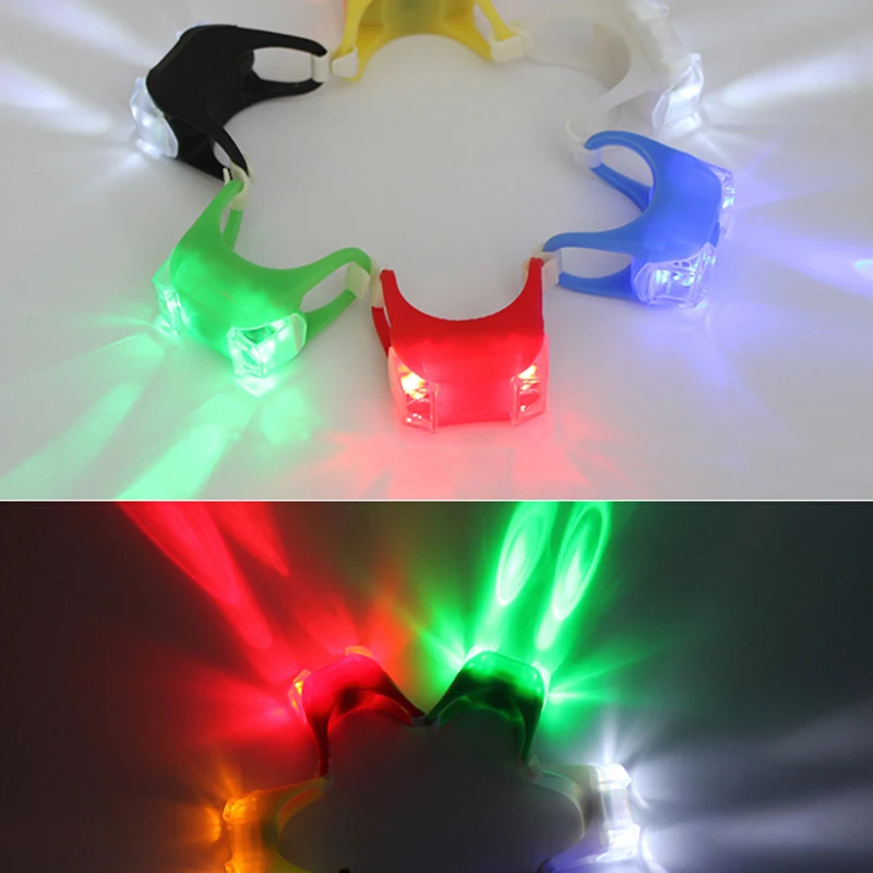 

Mini Bike Bicycle Front Rear Light Waterproof Cycling Handlebar LED Lamp Safety Flashing Lantern Warning Lights Bike Accessories