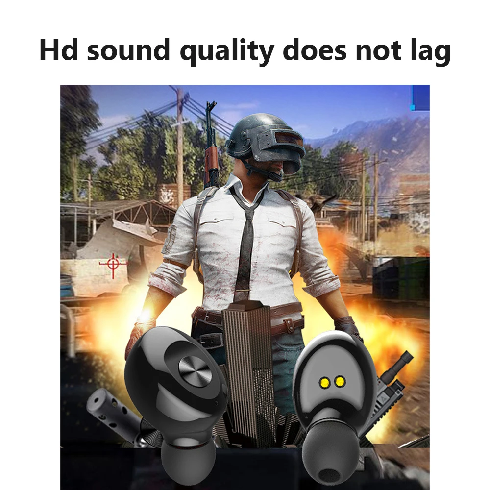 DIDIHOU XG12 TWS Bluetooth V5.0 наушники стерео беспроводные Earbus HIFI Звук спортивные игровая