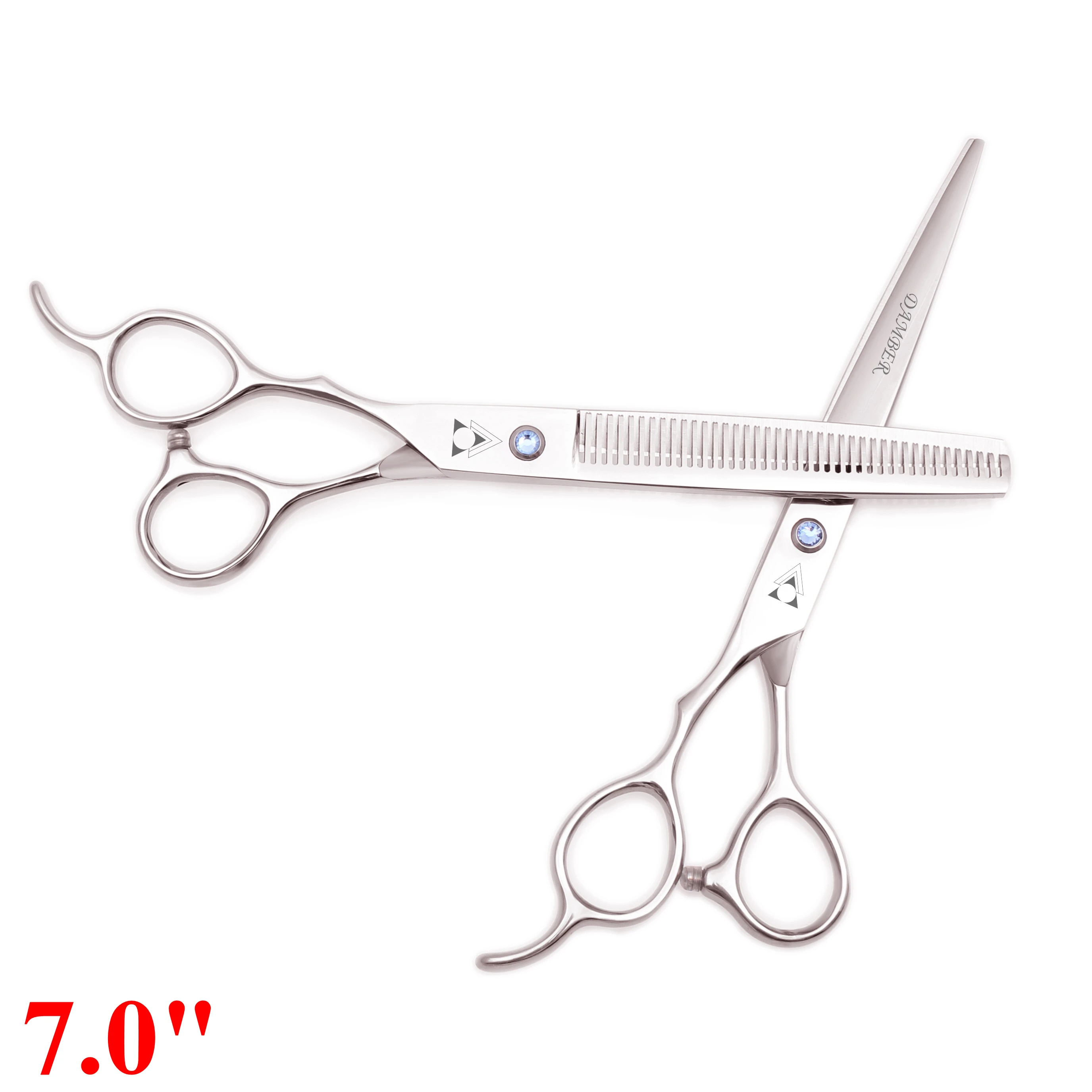 Ножницы для домашних собак 7 0 изогнутые ножницы с левой рукой прореживания