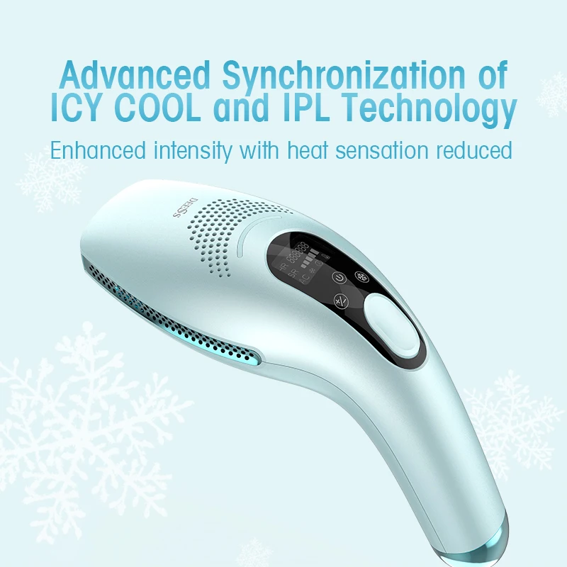 DEESS GP590 Прямая поставка лазерное удаление волос 0 9 s ICE Cool IPL безболезненный