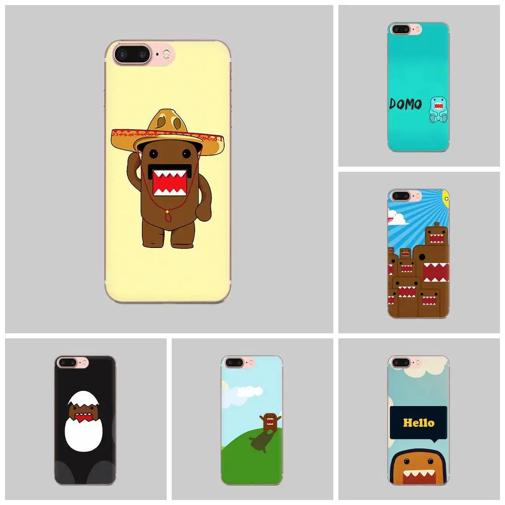 Простой Domo Kun мягкий чехол для телефона Xiaomi Mi3 Mi4 Mi4C Mi4i Mi5 Mi 5S 5X 6 6X 8 SE Pro Lite A1 Max Mix 2 Note 3