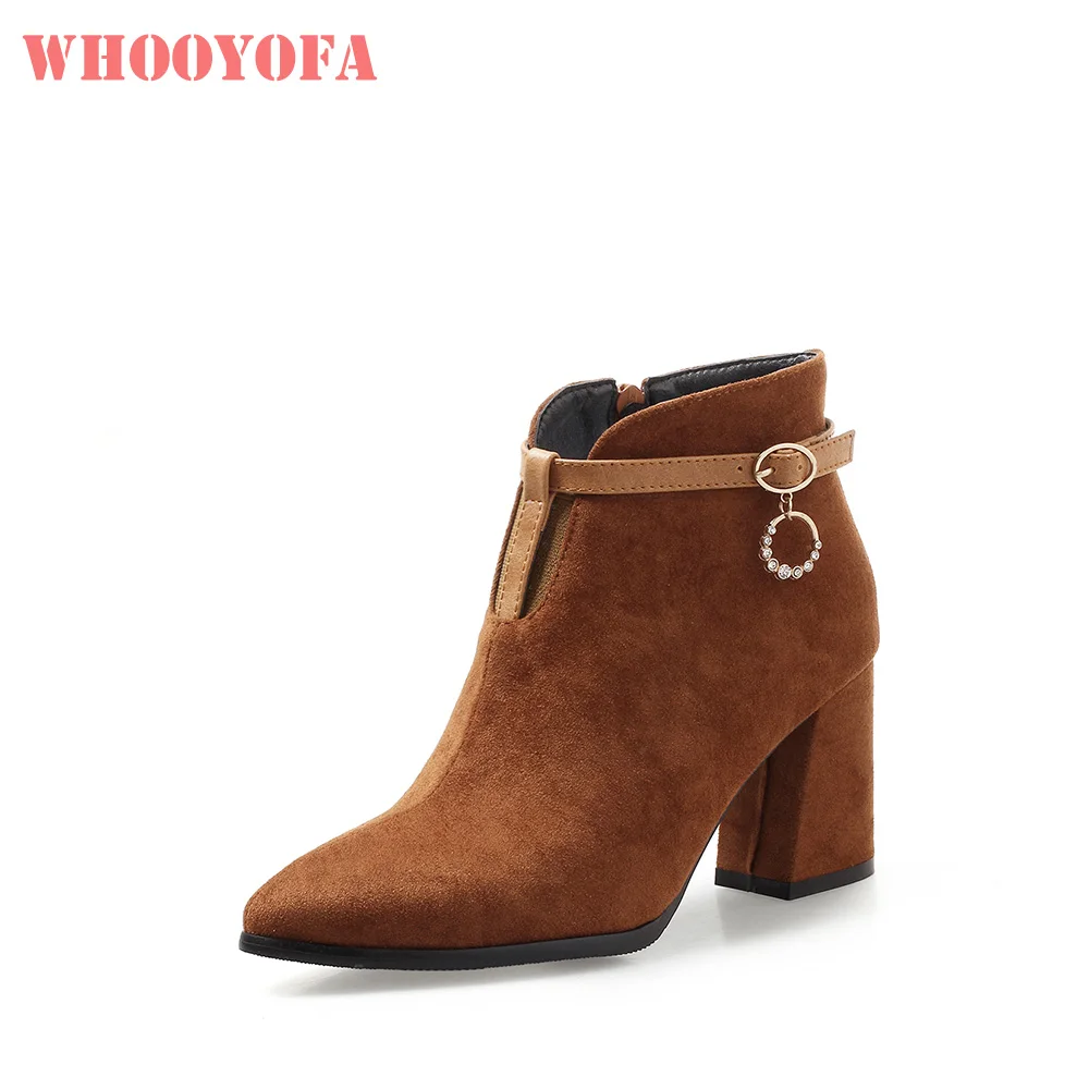 Женские ботильоны челси на каблуке 3 дюйма черные или абрикосовые Ботинки модель