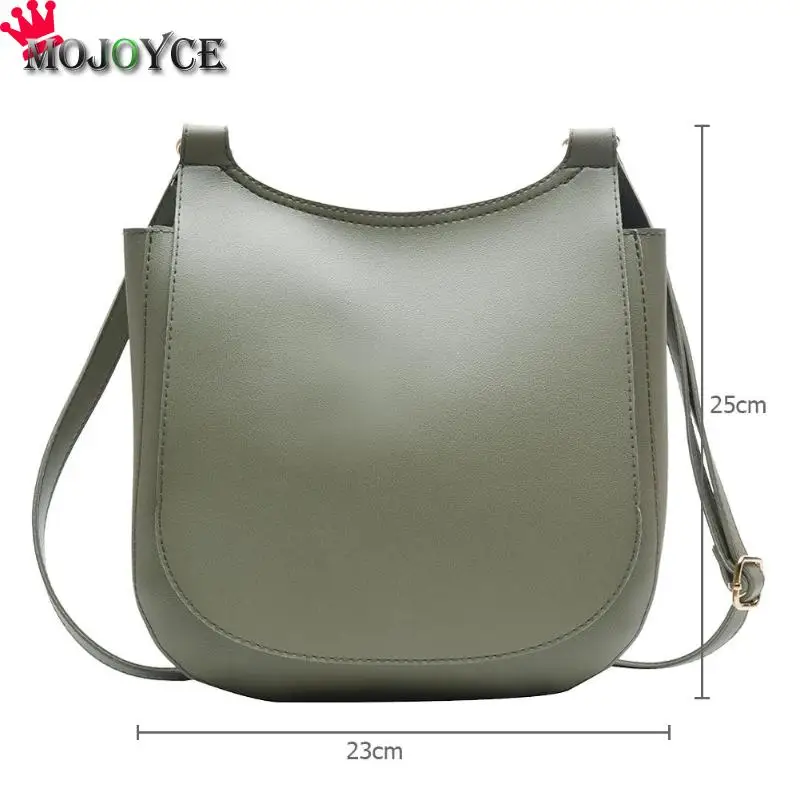 

Women Fashion Wide Solid Color Shoulder Handbags Female Simple PU Leather Women Large Capacity Flap Crossbody Bag 2020