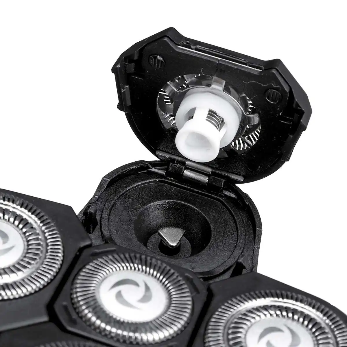 

5 In 1 Electric Shaver For Men Bald Head Polish Hair Clipper Trimmer Floating 5 Blade Heads Shaving Machine Rechargeable Razors