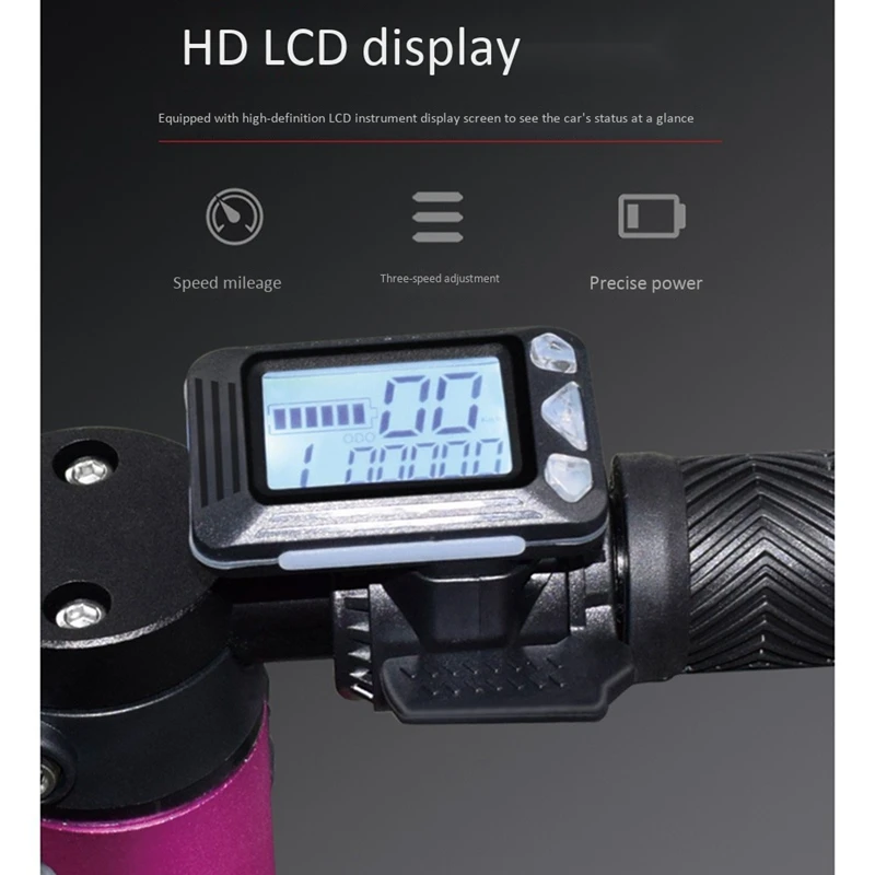 

Scooter Controller Brake Lcd Display 24V 250W Electric Scooter Controller Brushless Motor Electric Bicycle Accessory