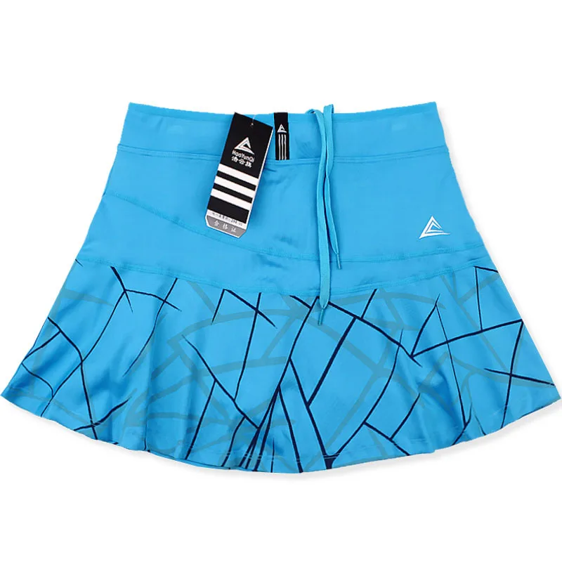 Sexy Female Cross Design Tennis skirt with Built In Short, High Waist Tennis Skorts For Women, Girls Yoga Sport Badminton Skirts