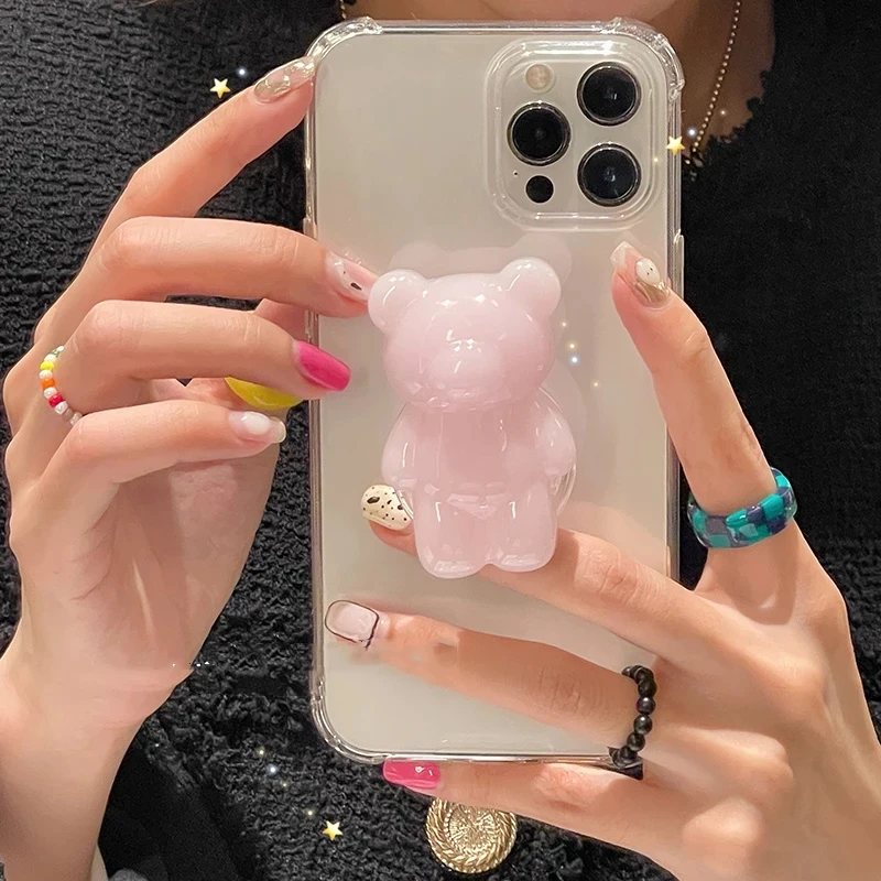 Корейский 3D чехол для телефона с милым медведем в форме сердца облаков Samsung Galaxy J1