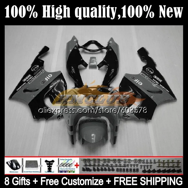 

ZX750 For KAWASAKI NINJA ZX 7R 7 R 750 CC ZX-7R 73CL.55 ZX7R 1996 1997 1998 1999 2003 ZX-750 96 00 01 02 03 Fairing Grey black
