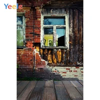 grunge old brick wooden wall floor window baby child portrait photo backdrops custome photography backgrounds for photo studio