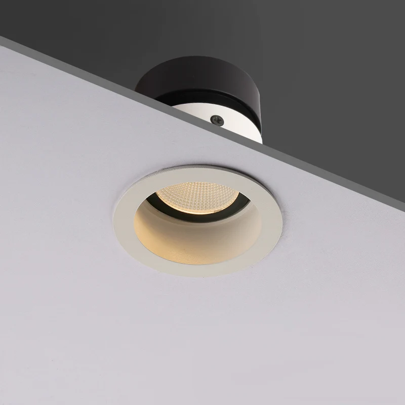Aisilan-foco LED nórdico empotrable, luz descendente antiniebla, ángulo ajustable, foco LED incorporado, AC90-260V, 7W, para iluminación interior