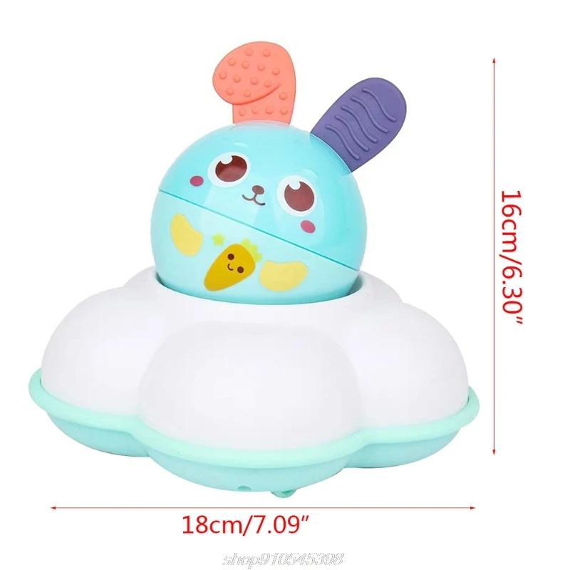 

Bath Toy Voice Toys Music Learning Crawl Musical Toy Light Developmental Learning Crawl Toy Roly Poly Bunny Baby A23 21 Dropship